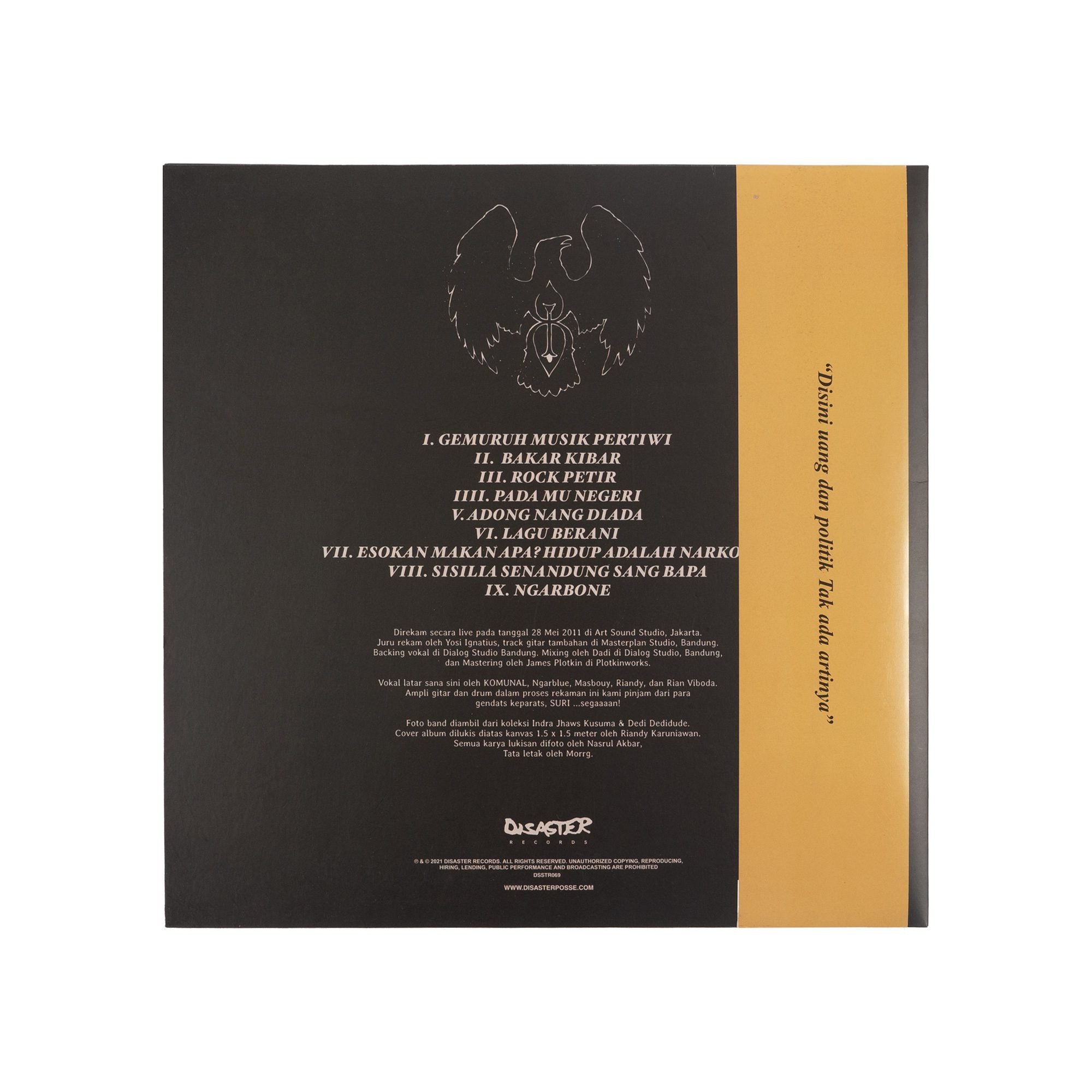 KOMUNAL - GEMURUH MUSIK PERTIWI LP 12" VINYL
