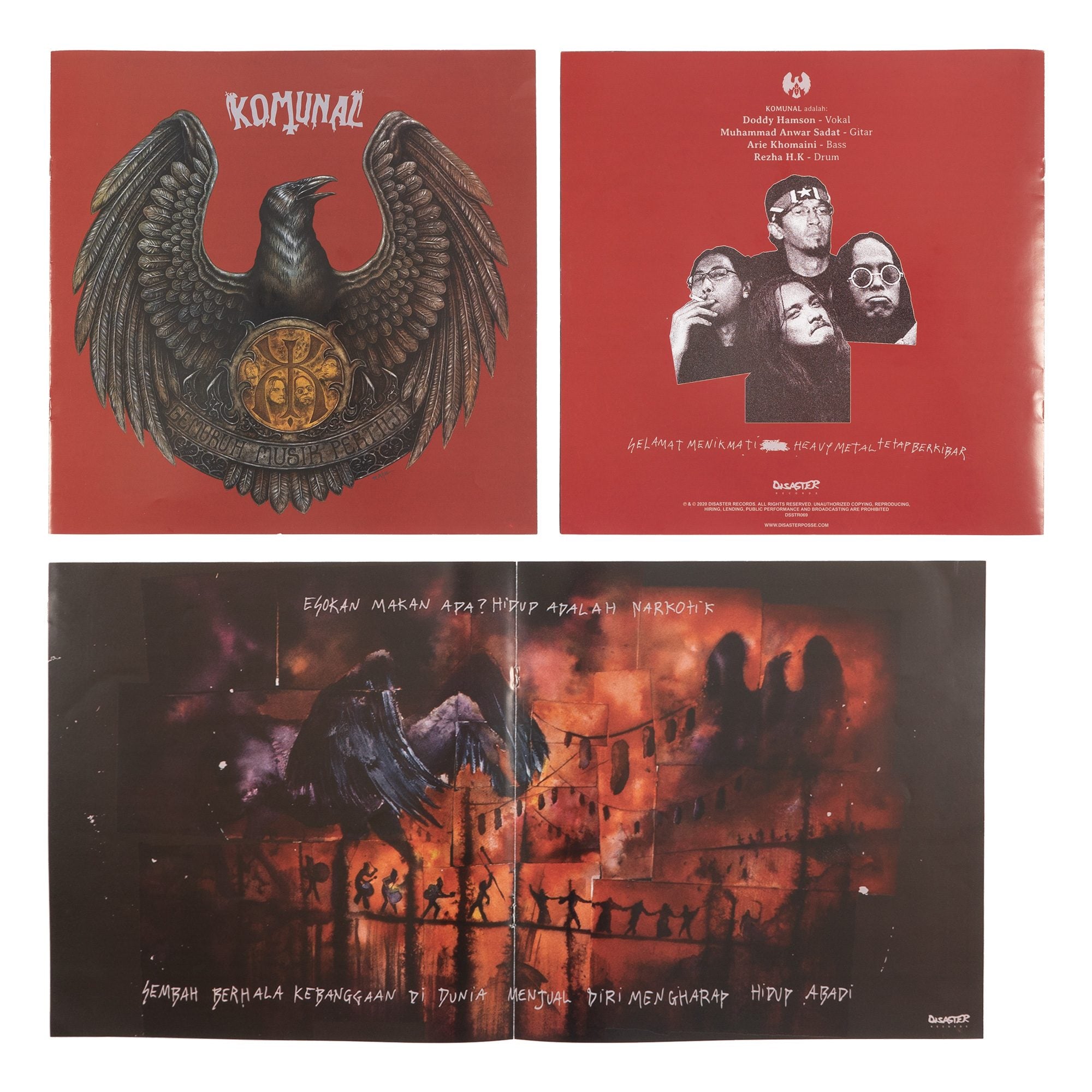 KOMUNAL - GEMURUH MUSIK PERTIWI LP 12" VINYL
