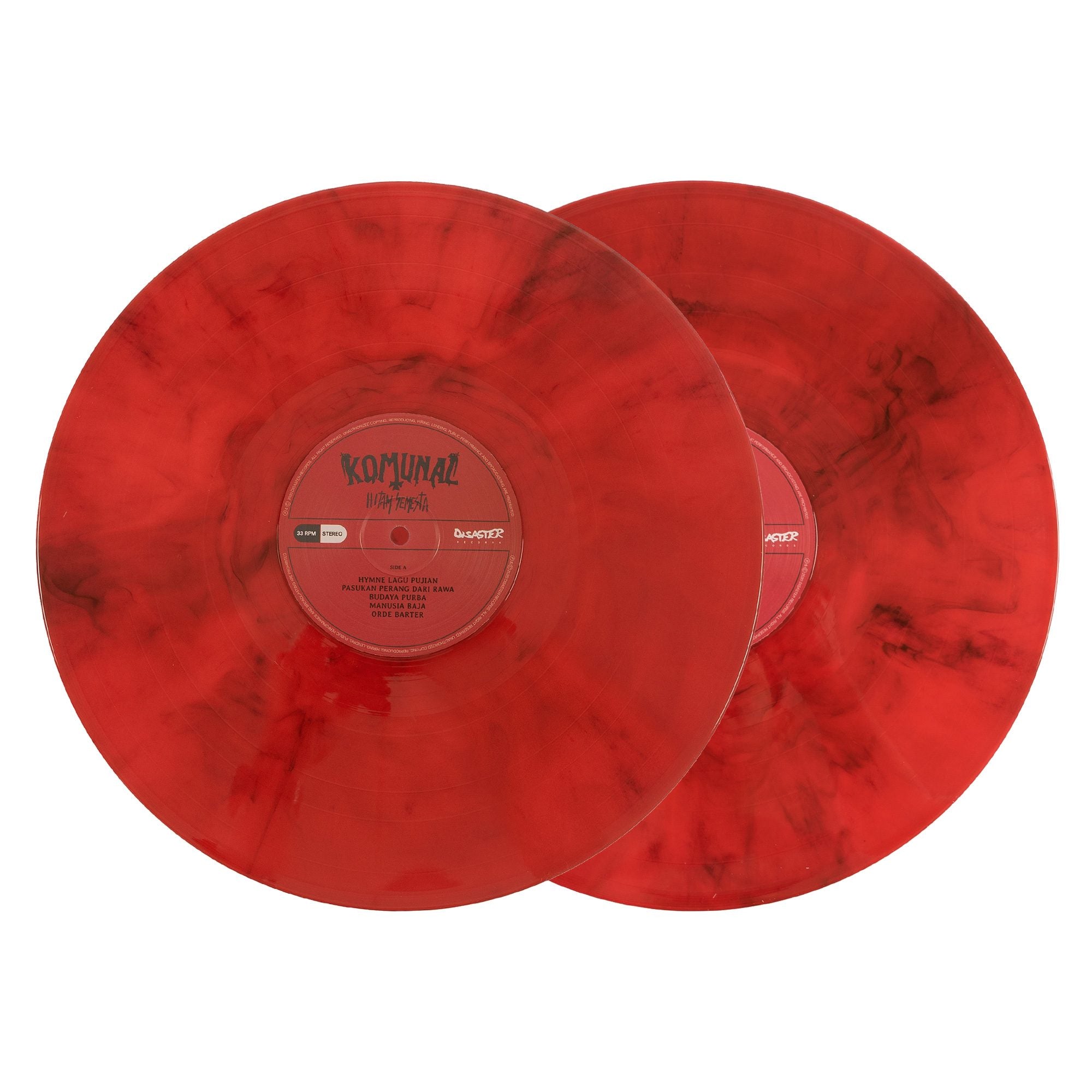 KOMUNAL - HITAM SEMESTA 2x LP 12" VINYL