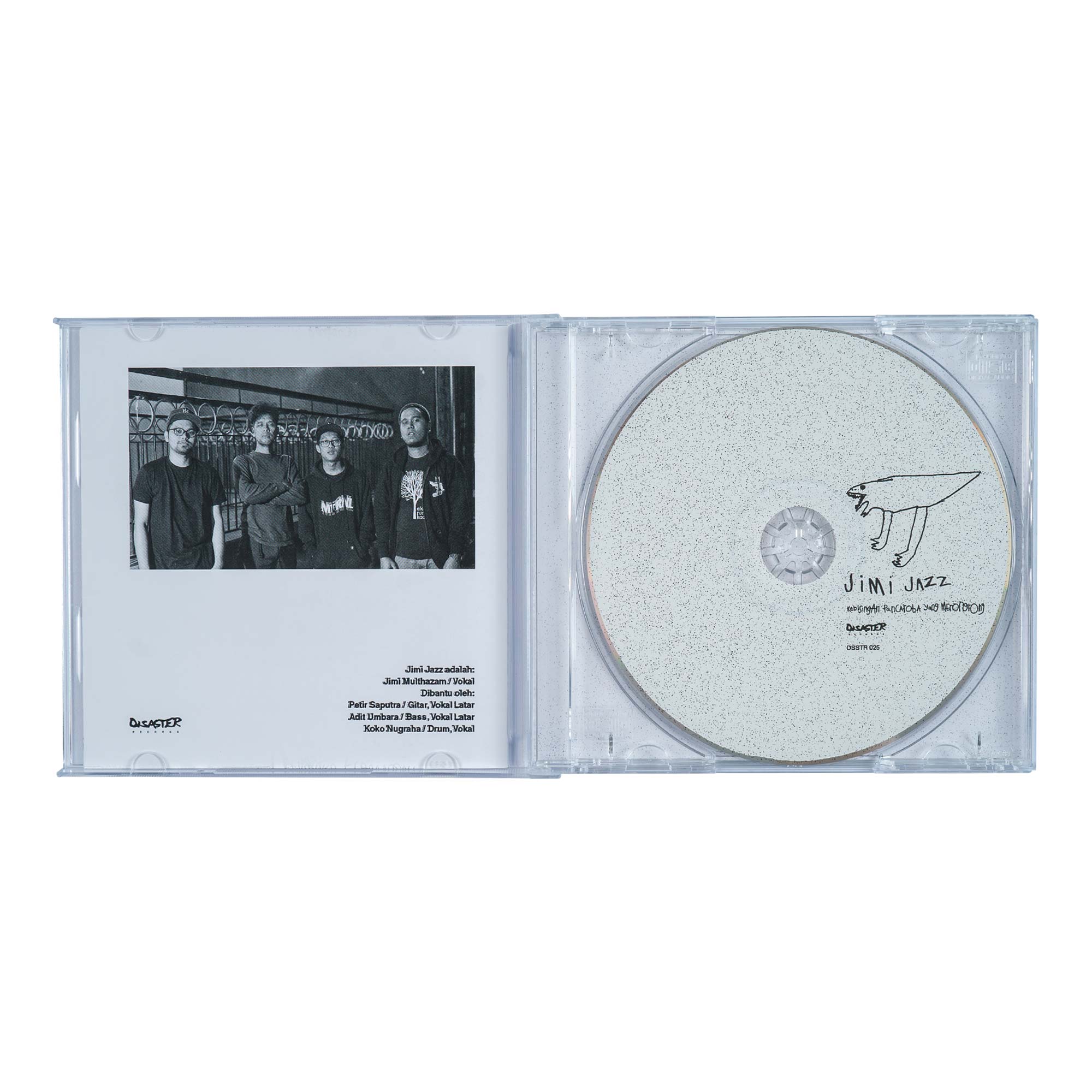 JIMI JAZZ - KEBISINGAN PANCAROBA YANG MERONGRONG CDs