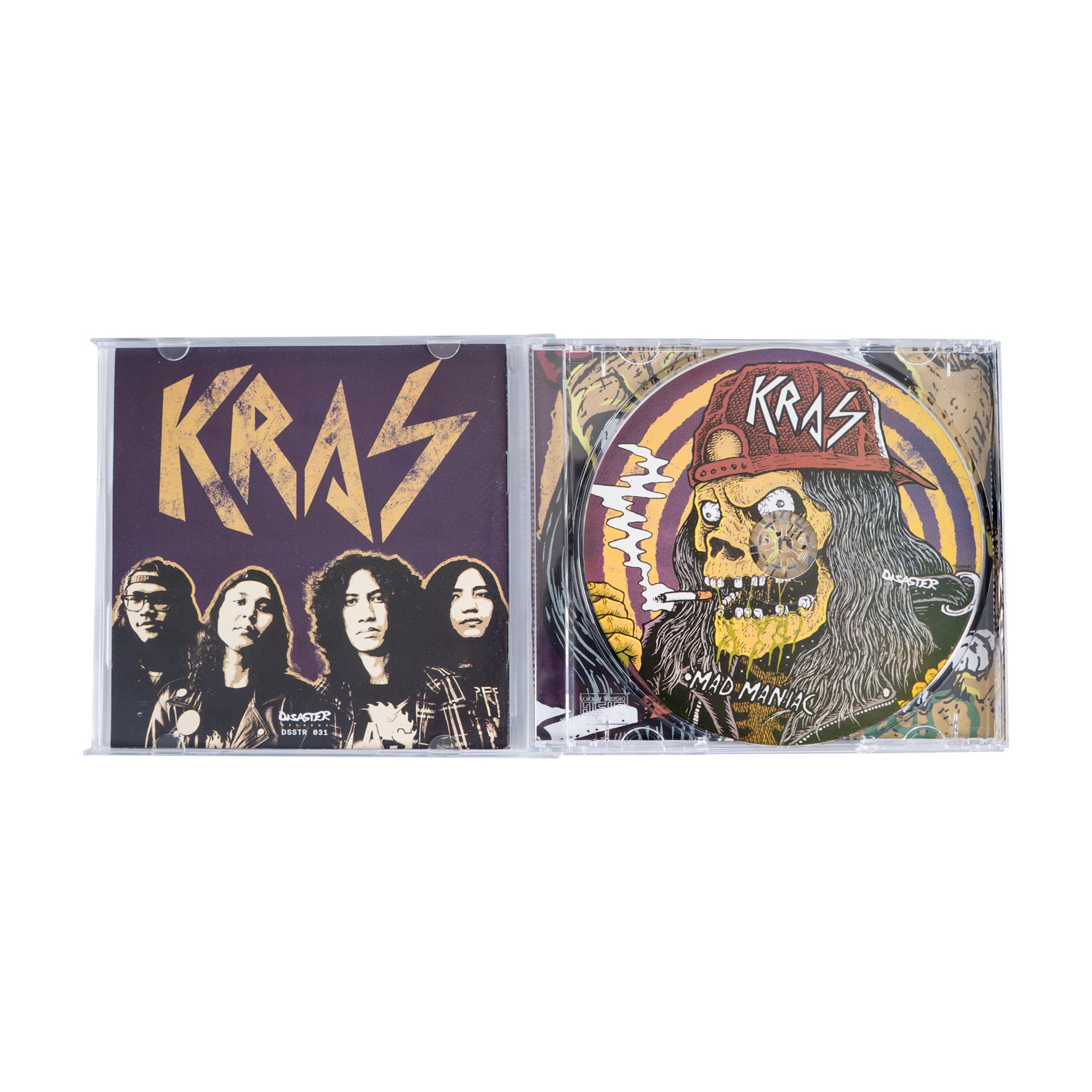 KRAS - MAD MANIAC LP CDs