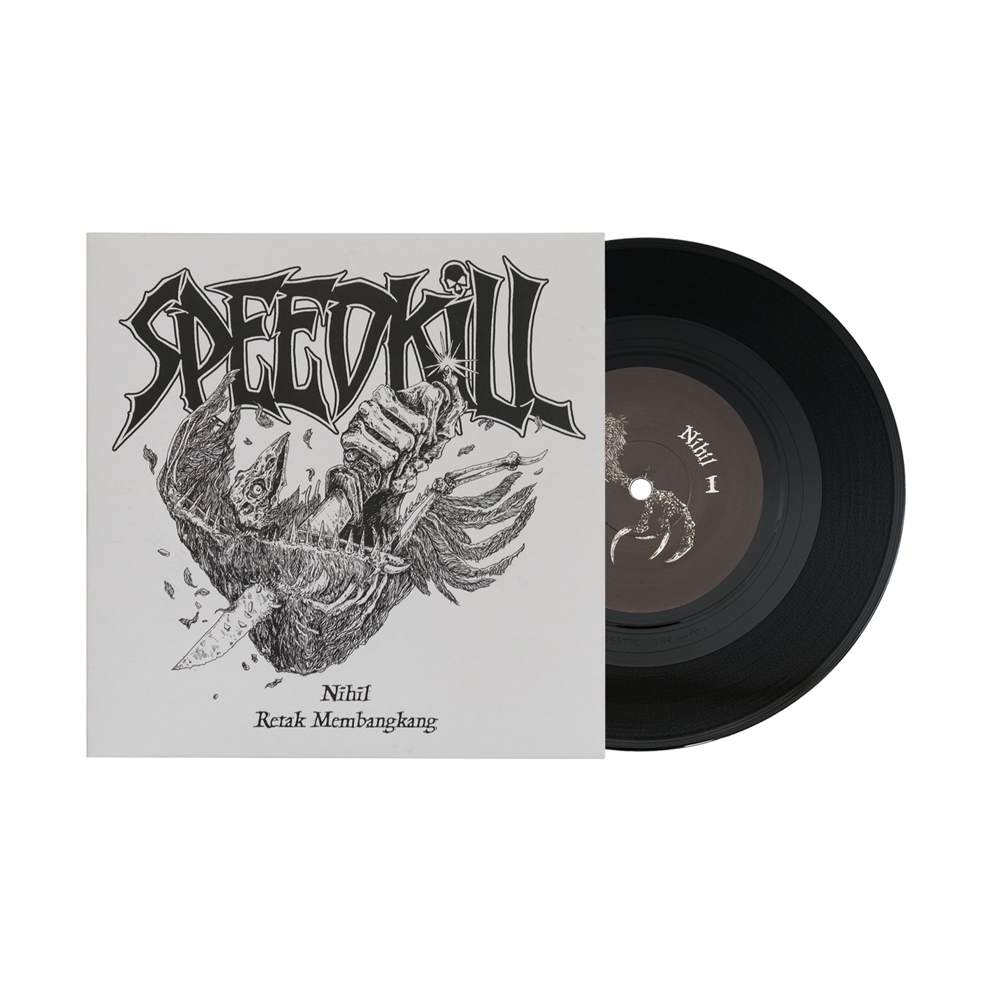 SPEEDKILL - NIHIL / RETAK MEMBANGKANG 7" VINYL