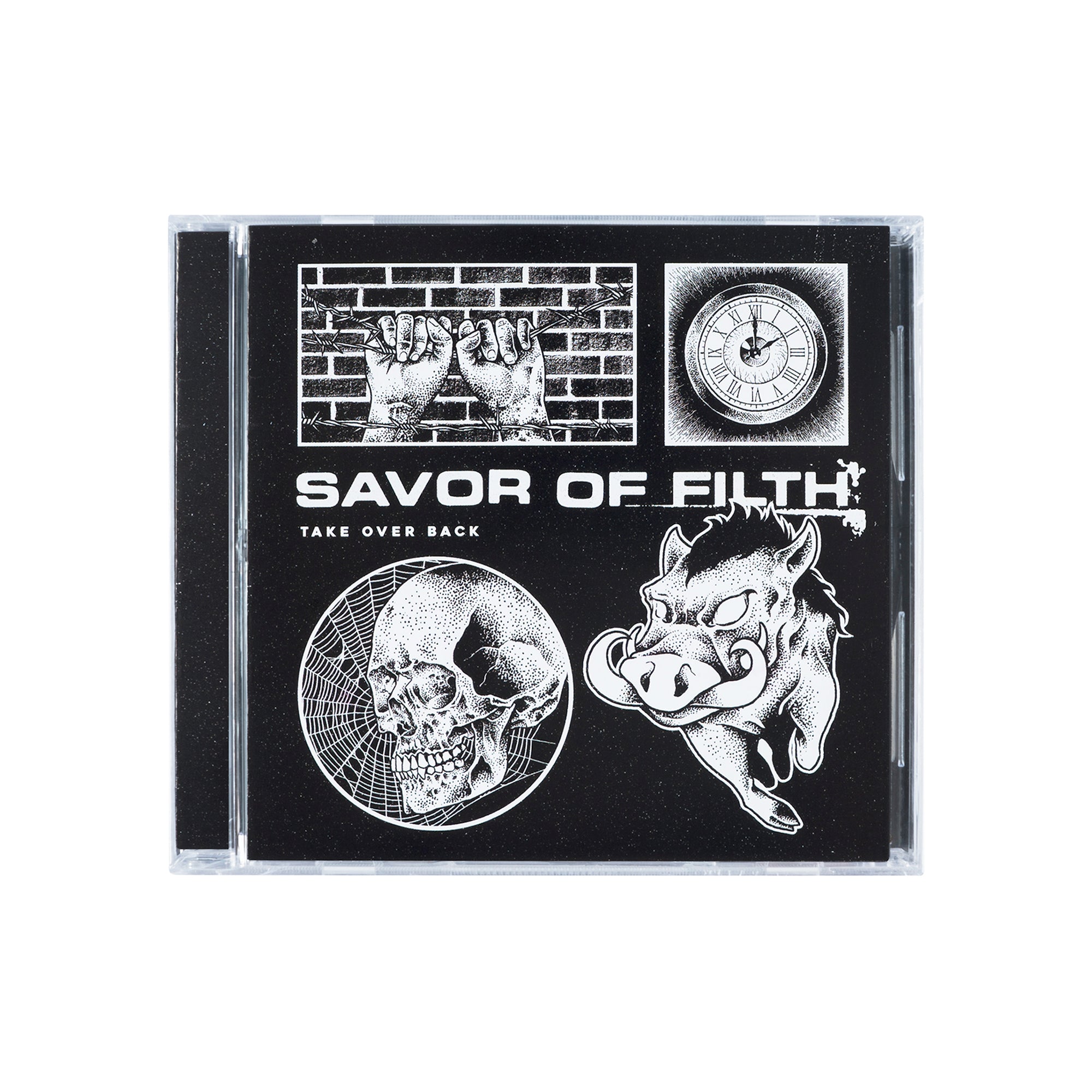 SAVOR OF FILTH - TAKE OVER BACK CDs