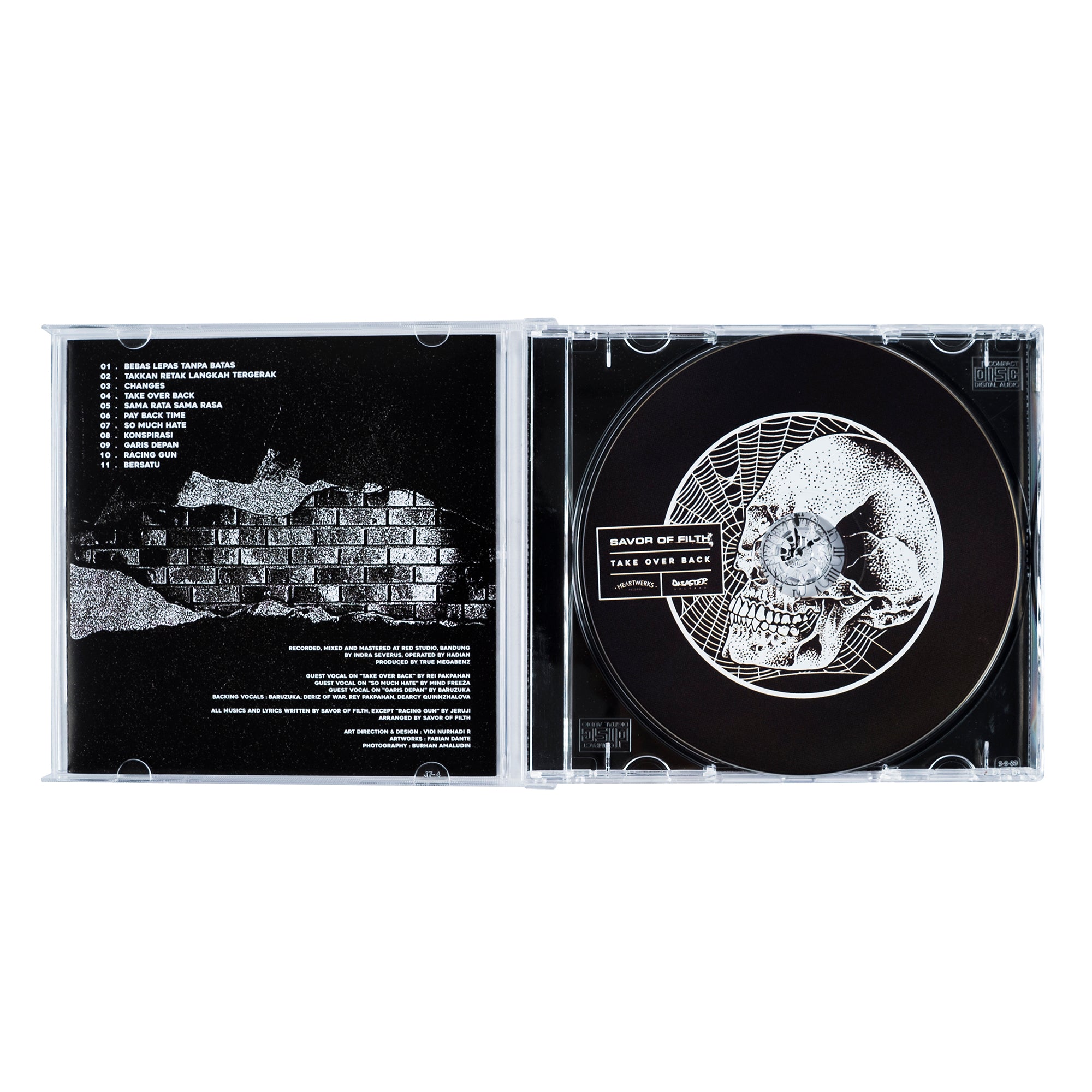 SAVOR OF FILTH - TAKE OVER BACK CDs