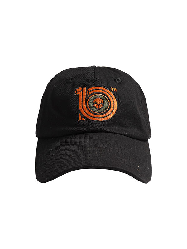 10 YEARS BLACK POLO CAPS