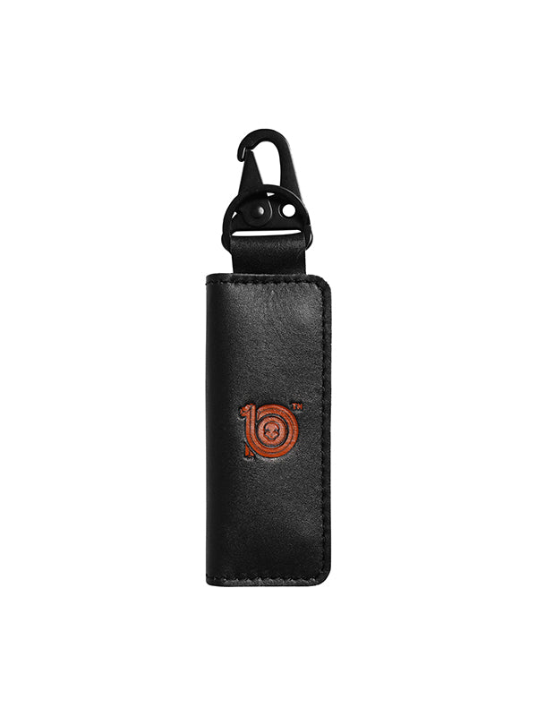 10 YEARS BLACK WALLET KEYCHAIN