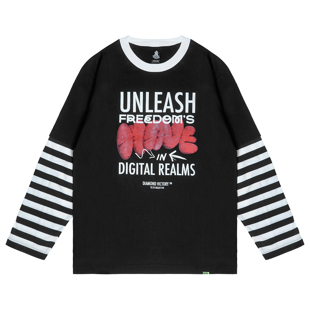 UNLEASH BLACK LONGSLEEVE