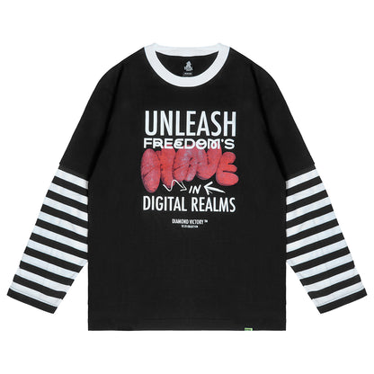 UNLEASH BLACK LONGSLEEVE