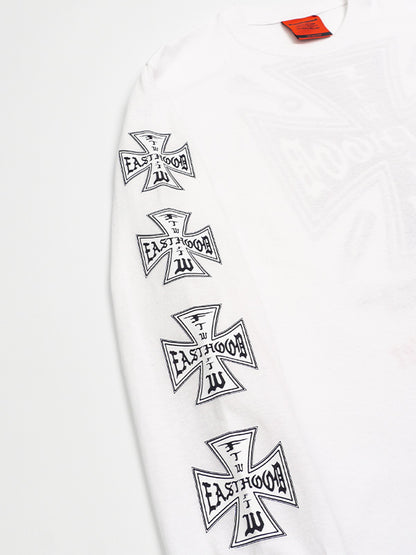 IRON CROSS WHITE LONGSLEEVE