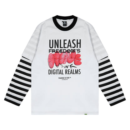 UNLEASH WHITE LONGSLEEVE