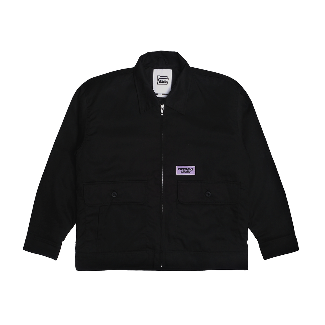 SLUG BLACK TWILL WORK JACKET