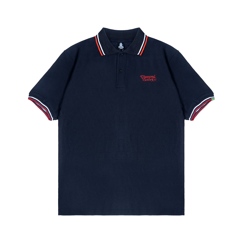 FERDY RED BLACK POLOSHIRT