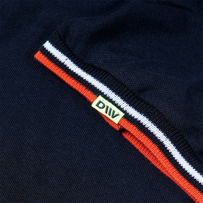 FERDY RED BLACK POLOSHIRT
