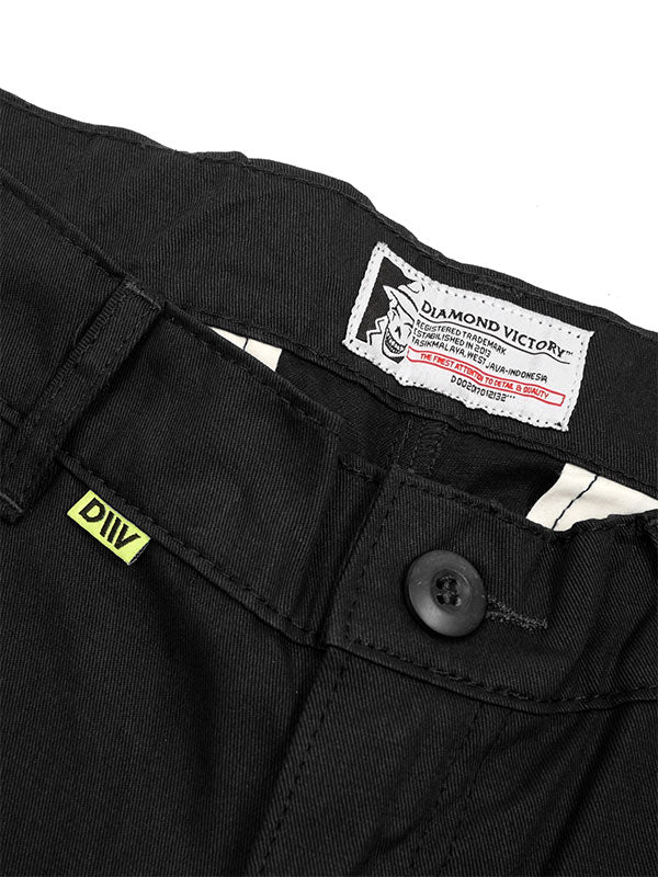 MADNESS BLACK CHINO PANTS