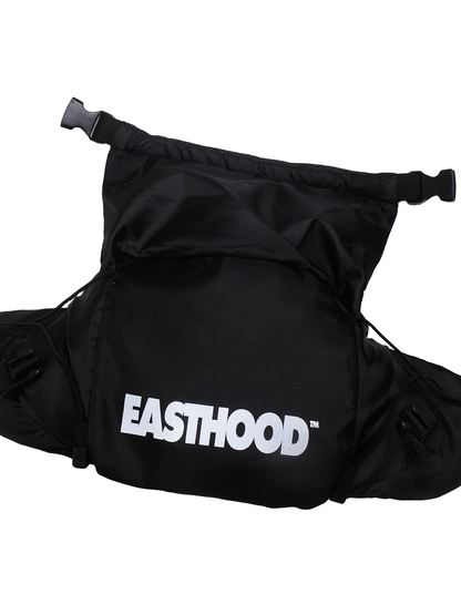 HAGARA BLACK WAISTBAG
