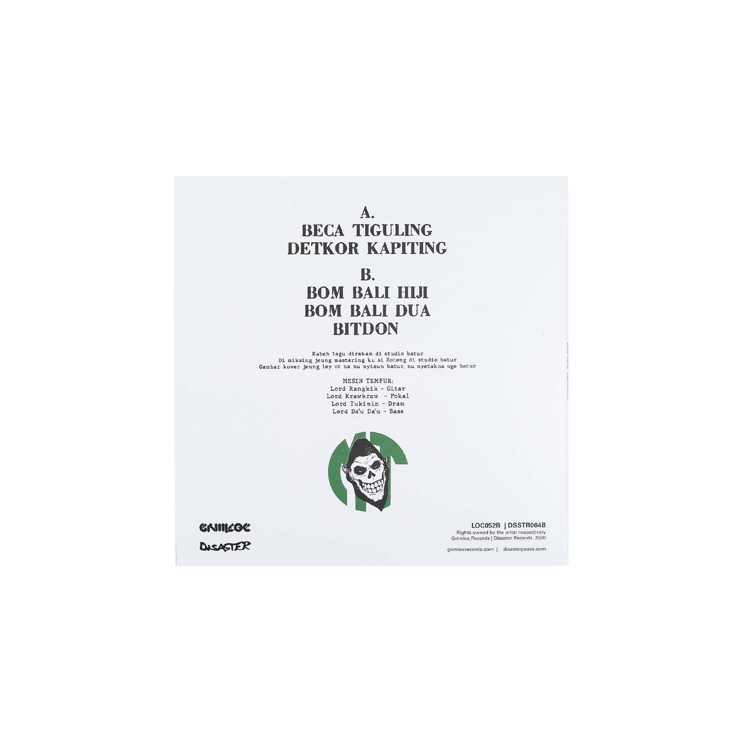 MESIN TEMPUR - SEREM: THE GREATEST GRIND BOXSET 7&quot; VINYL