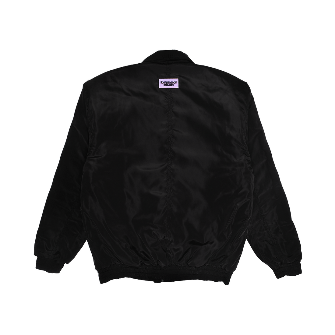 BOW BLACK BOMBER JACKET