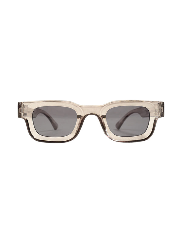 BOLD CLEAR SUNGLASSES