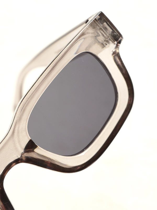 BOLD CLEAR SUNGLASSES