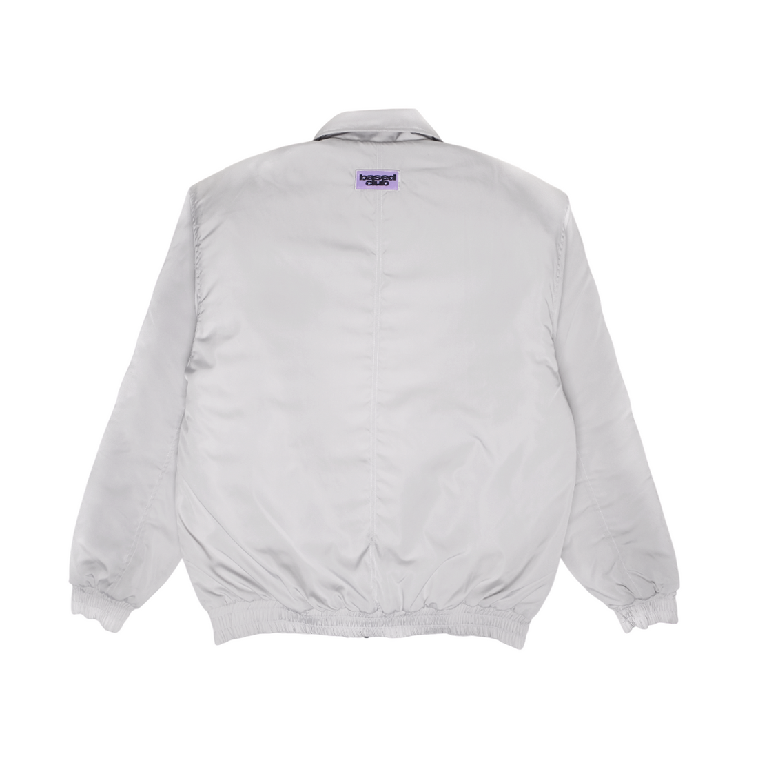 BOW GREY BOMBER JACKET