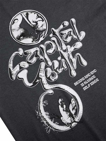 BEGINS AND END DARK GREY