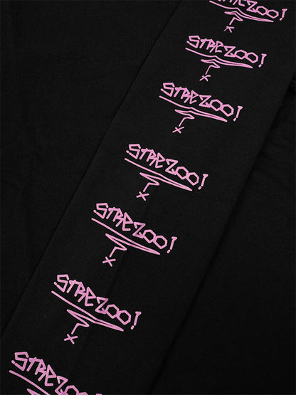 ABSTRACT BLACK LONGSLEEVE