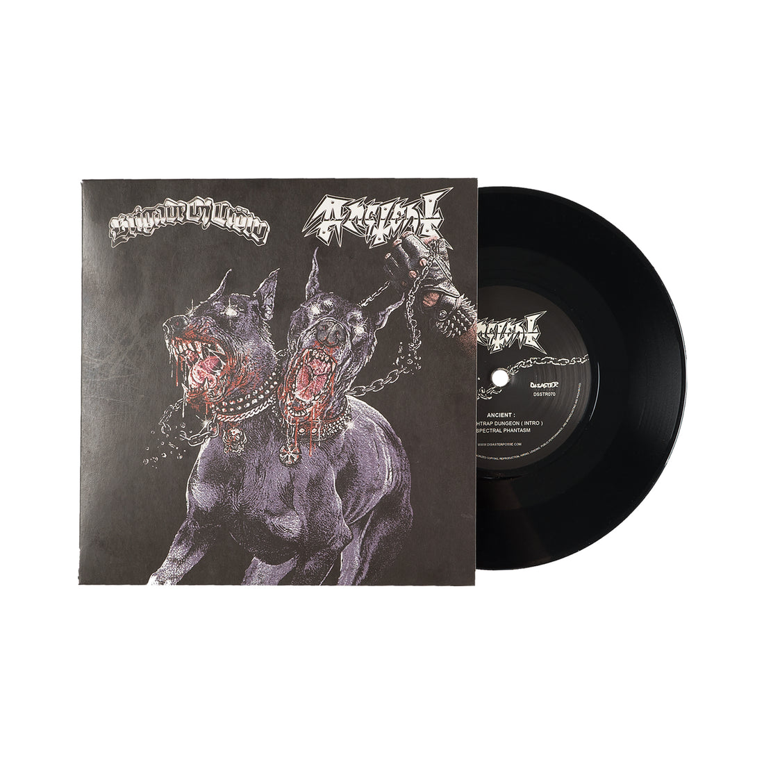 ANCIENT x BRIGADE OF CROW – SPLIT SINGLE 7" VINYL