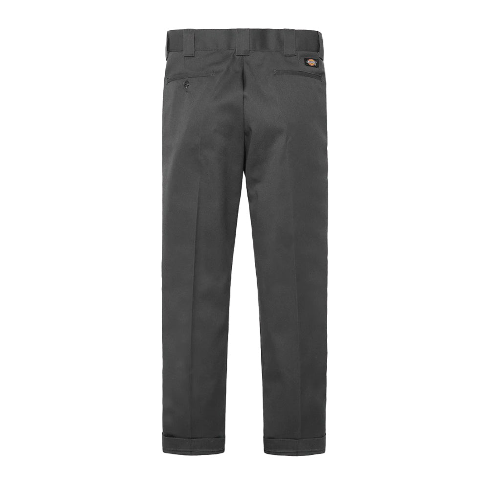 WE872 CHARCOAL SLIM TAPERED PANTS