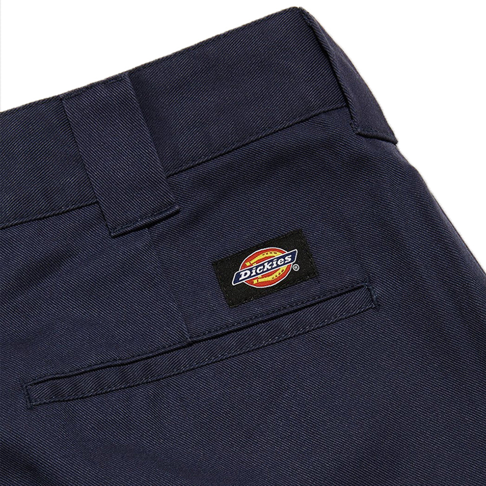 WE872 DARK NAVY SLIM TAPERED PANTS