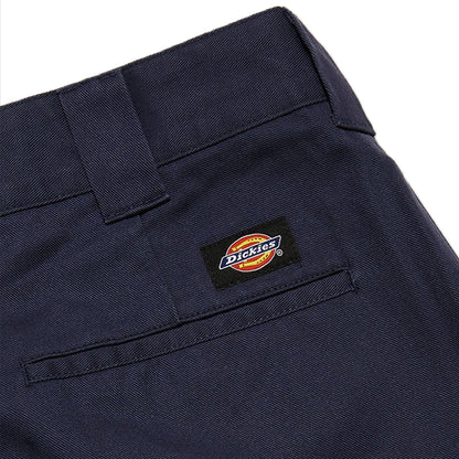 WE872 DARK NAVY SLIM TAPERED PANTS