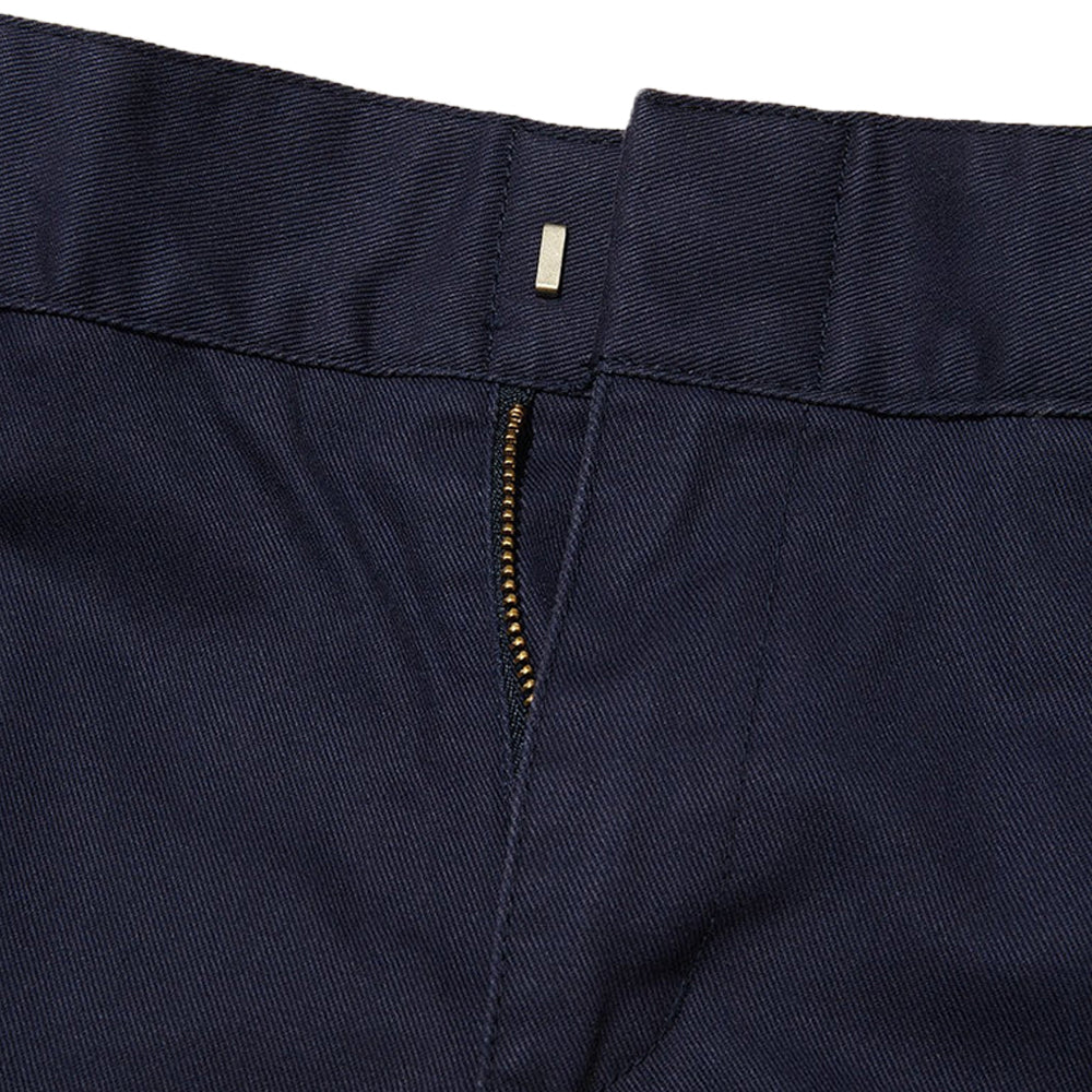 WE872 DARK NAVY SLIM TAPERED PANTS