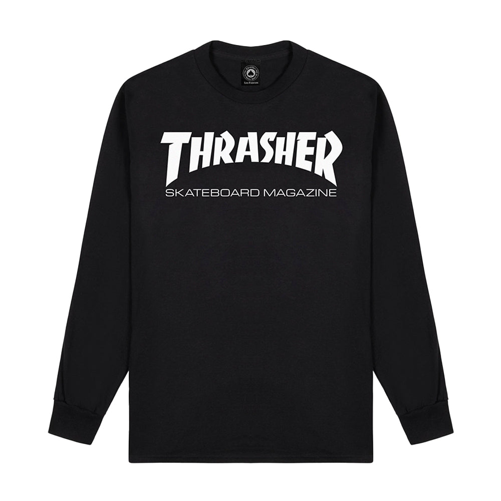 SKATE MAG BLACK LONGSLEEVE