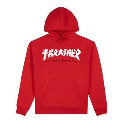 GODZILLA RED PULLOVER