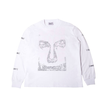 BRAIN WHITE LONG SLEVEE