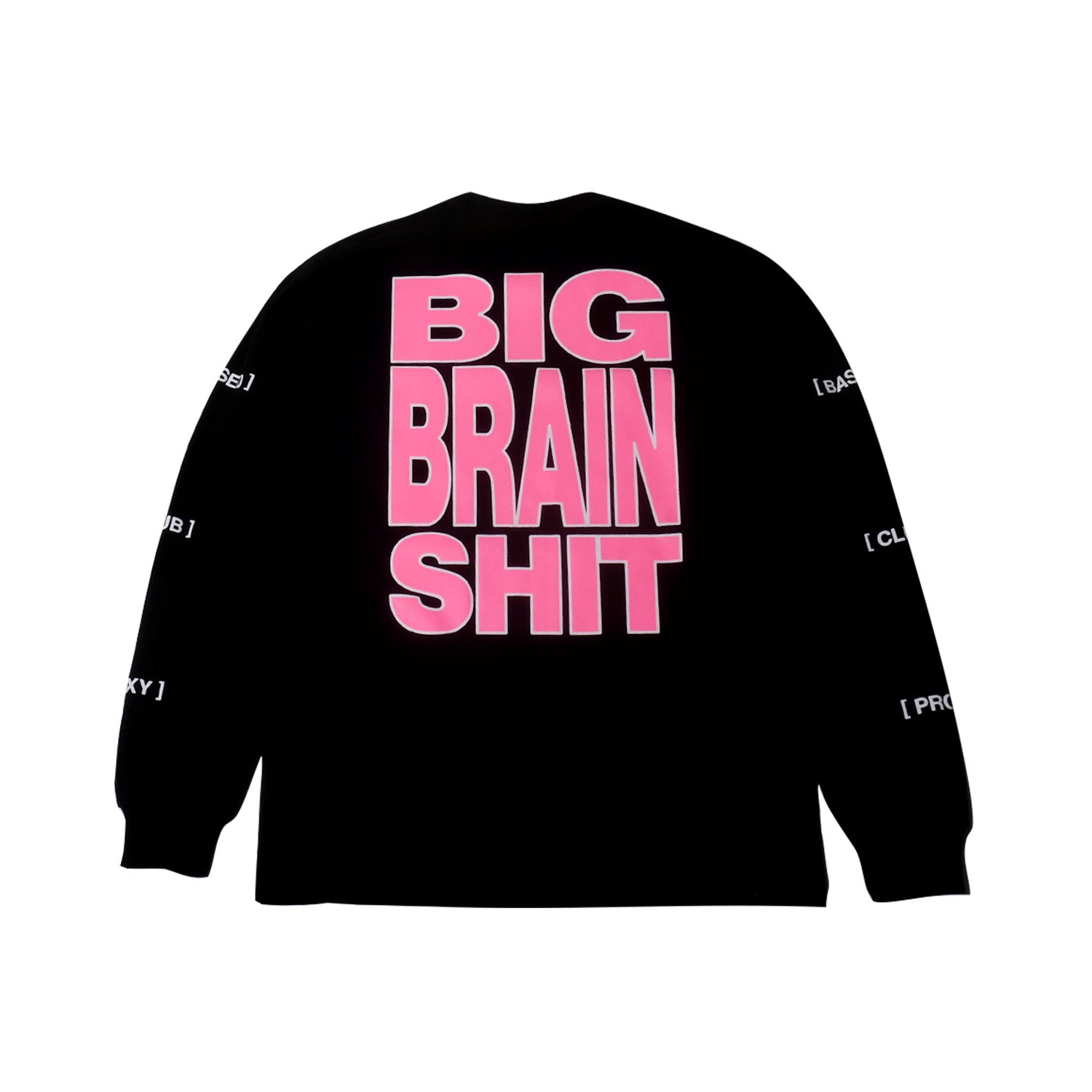 BRAIN BLACK LONGSLEVEE