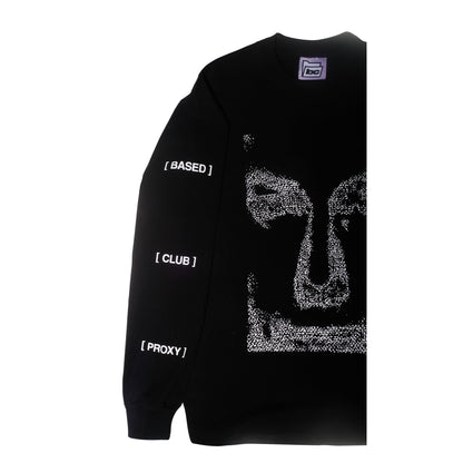 BRAIN BLACK LONGSLEVEE