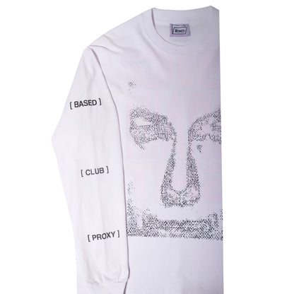 BRAIN WHITE LONG SLEVEE