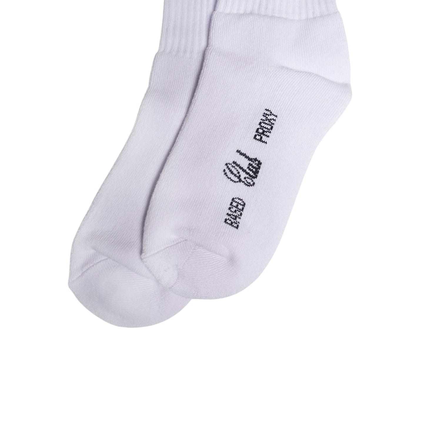 I KNOW SOCKS WHITE
