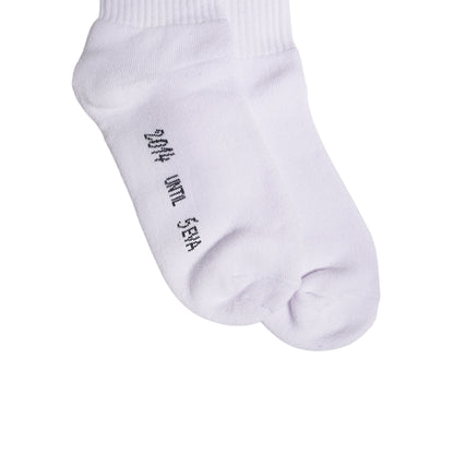 I KNOW SOCKS WHITE