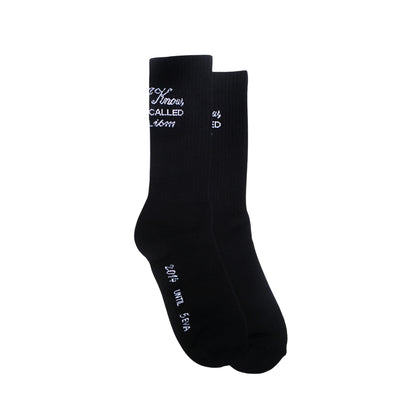 I KNOW SOCKS BLACK