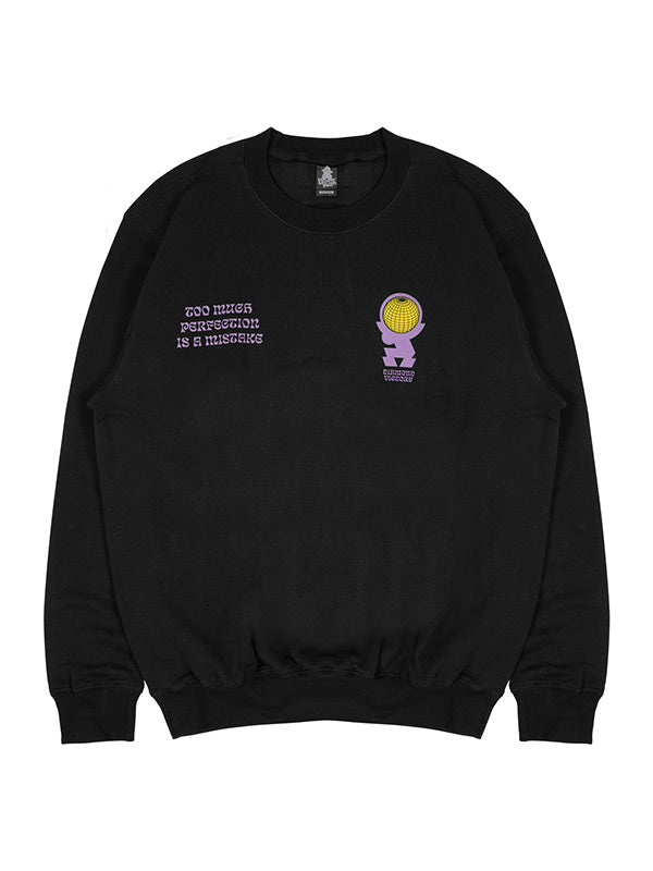 MISTAKE BLACK CREWNECK