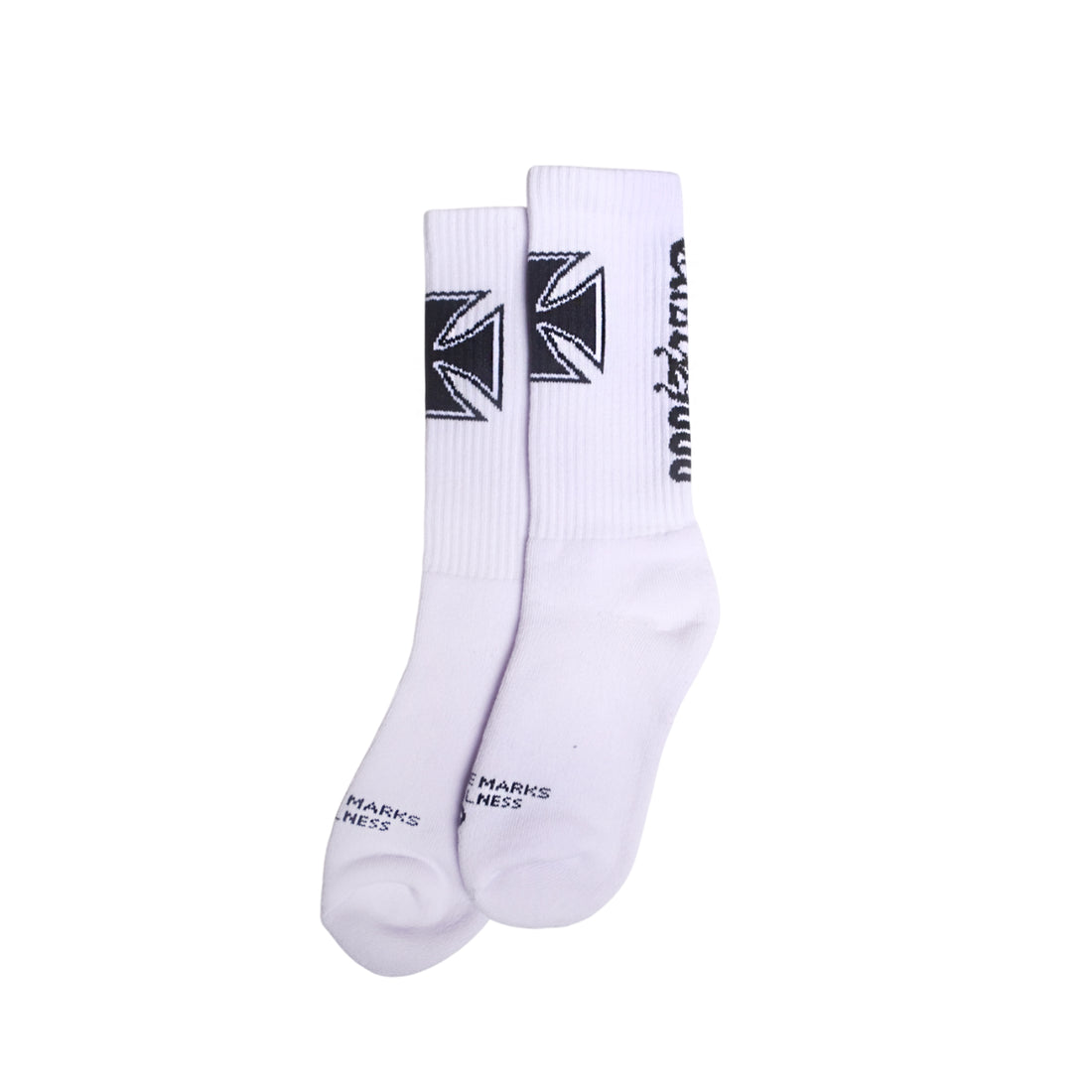 IRON SOCKS WHITE