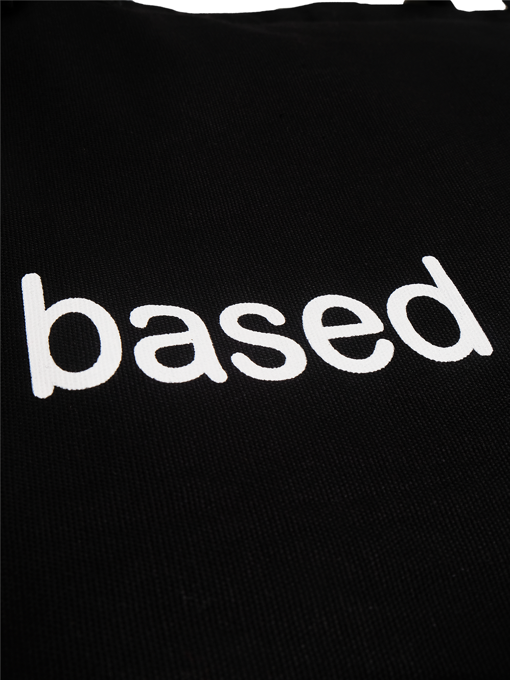 HAZY BLACK TOTEBAG
