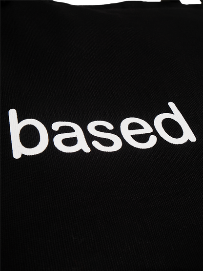 HAZY BLACK TOTEBAG