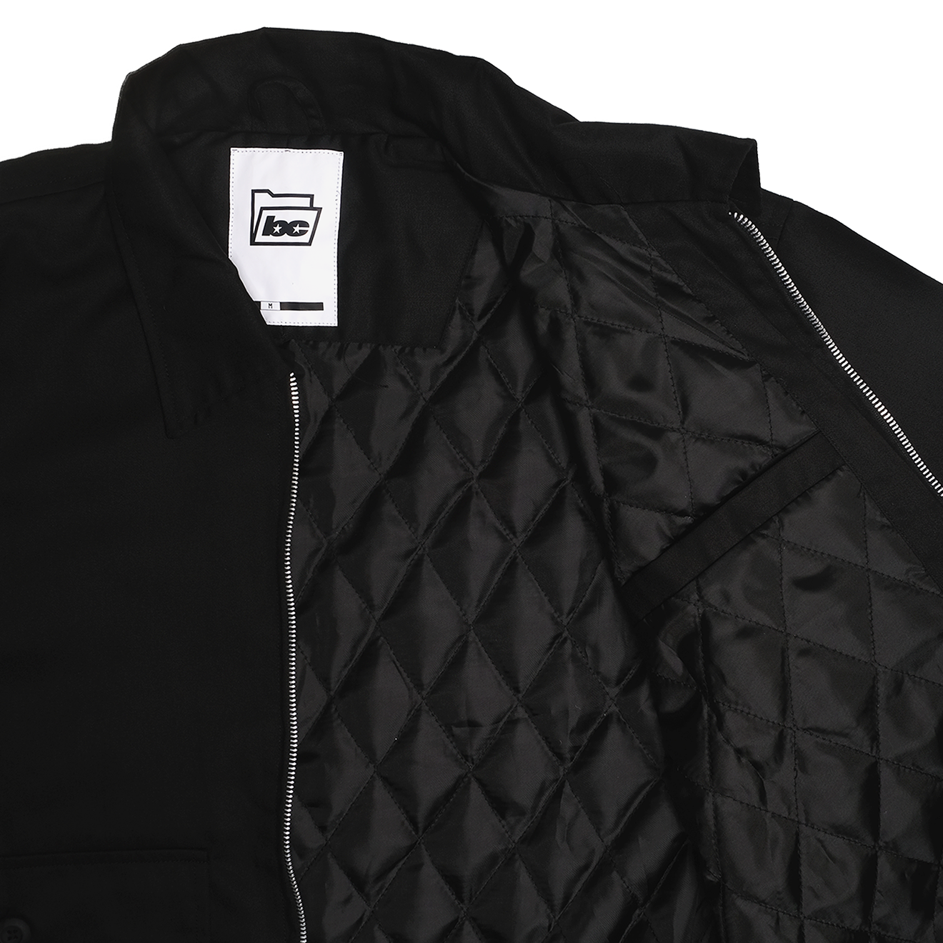 SLUG BLACK TWILL WORK JACKET
