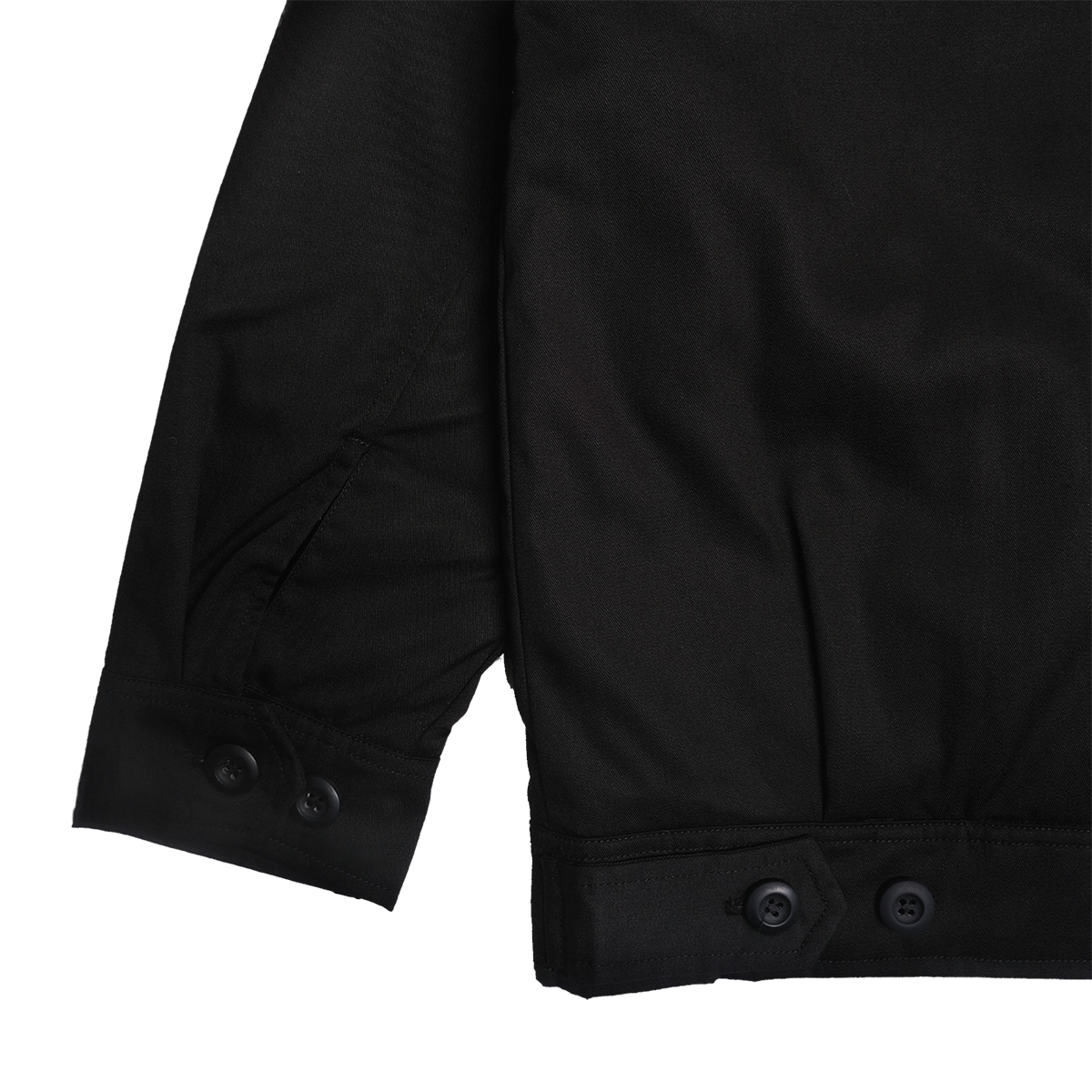 SLUG BLACK TWILL WORK JACKET