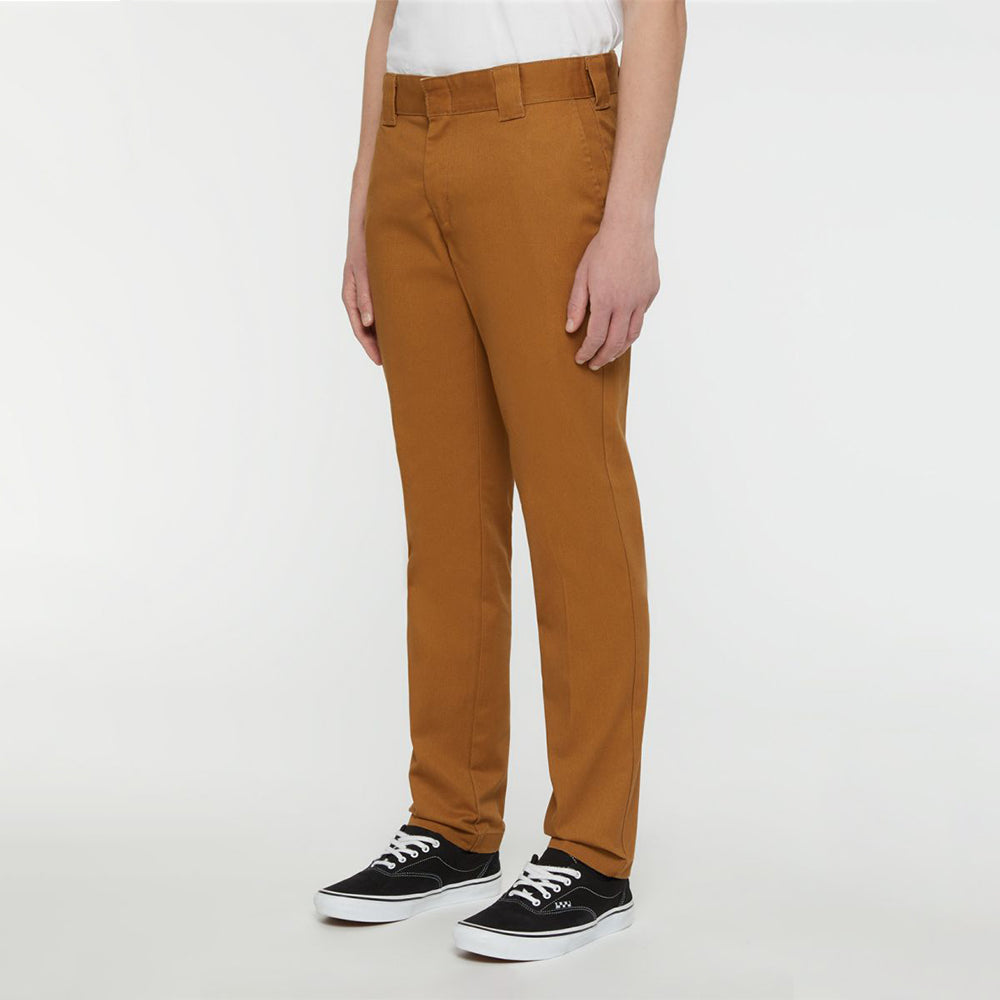 818 TAN BROWN SLIM FIT PANTS