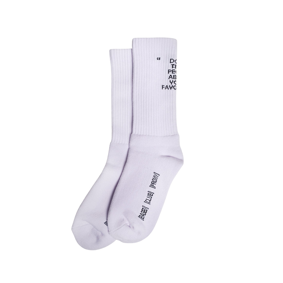 FAVORITES SOCKS WHITE