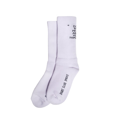 FAVORITES SOCKS WHITE