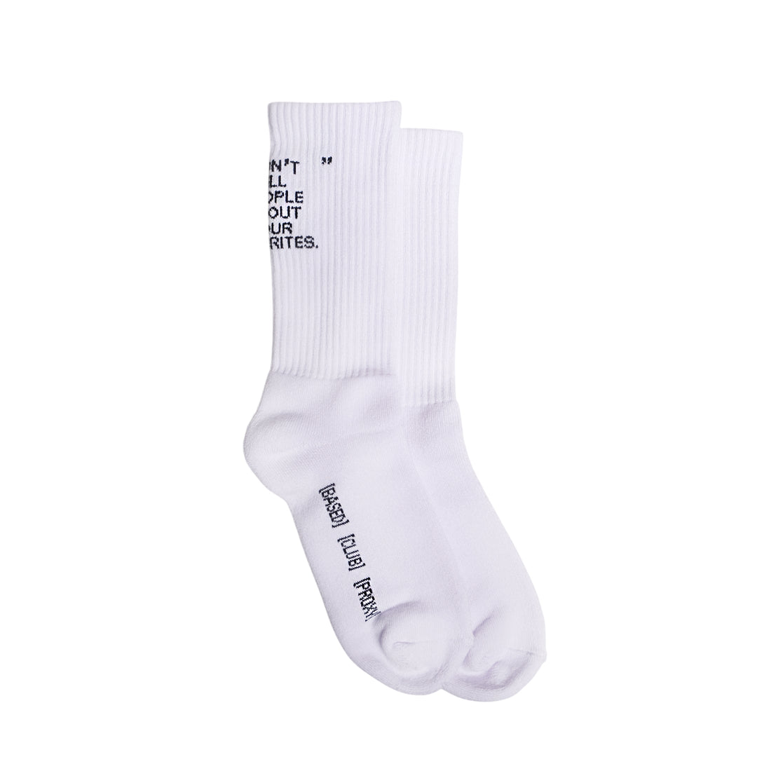 FAVORITES SOCKS WHITE